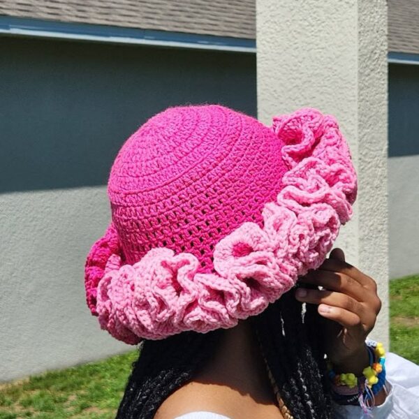 Setter crotchet cap