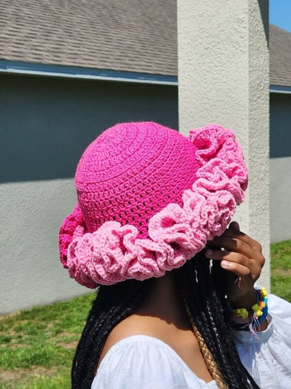 Setter crotchet cap