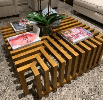 Square wooden High quality table
