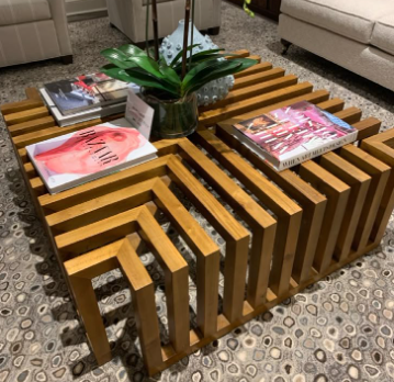 Square wooden High quality table