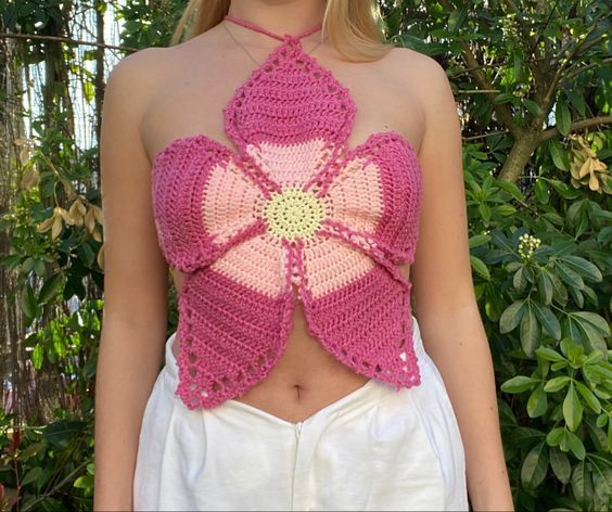 Butterfly croptop