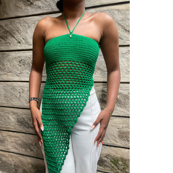 Pop girl Crotchet freetop