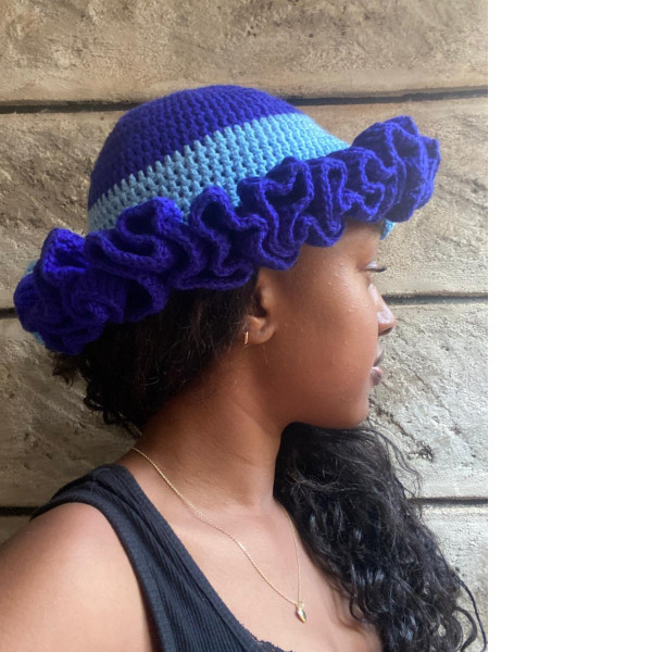 Setter crotchet cap