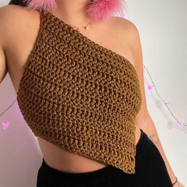 fashion star crotchet top