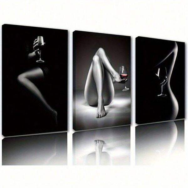 3 pcs Elegance + Curves Frame