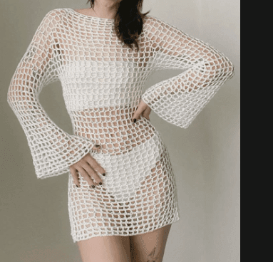mesh dress