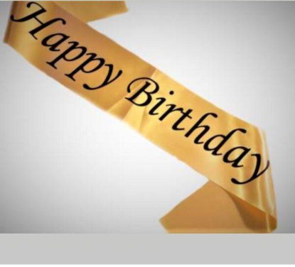 Happy birthday sachets