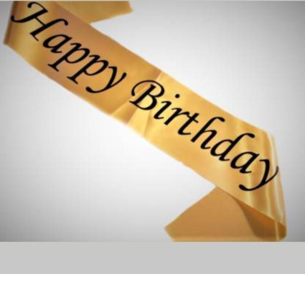 Happy birthday sachets