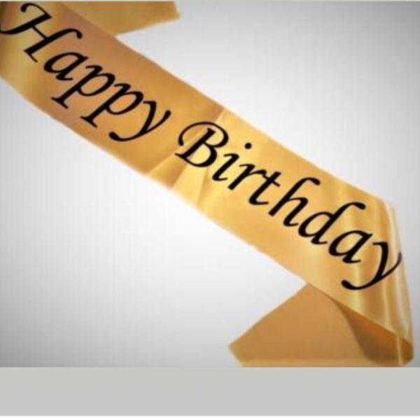 Happy birthday sachets