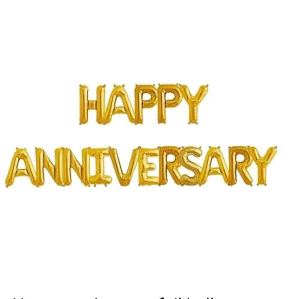 Annivesarry - foil numbers