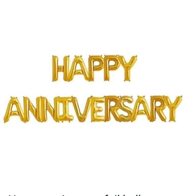 Annivesarry - foil numbers