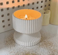 Aromatherapy candle + multipurpose dish
