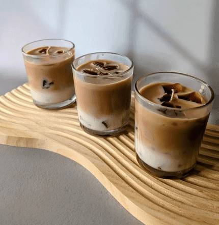 Coffee aromatherapy candle