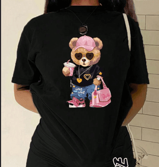 Bear girly tshirt