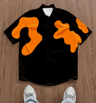 Amoeba print unisex tee