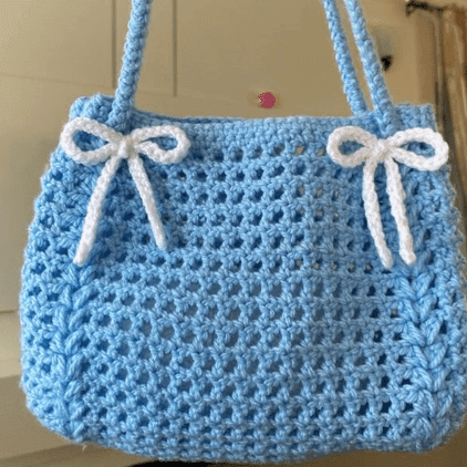 Ladies crothet totebag