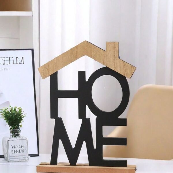 Resin letters wooden decor