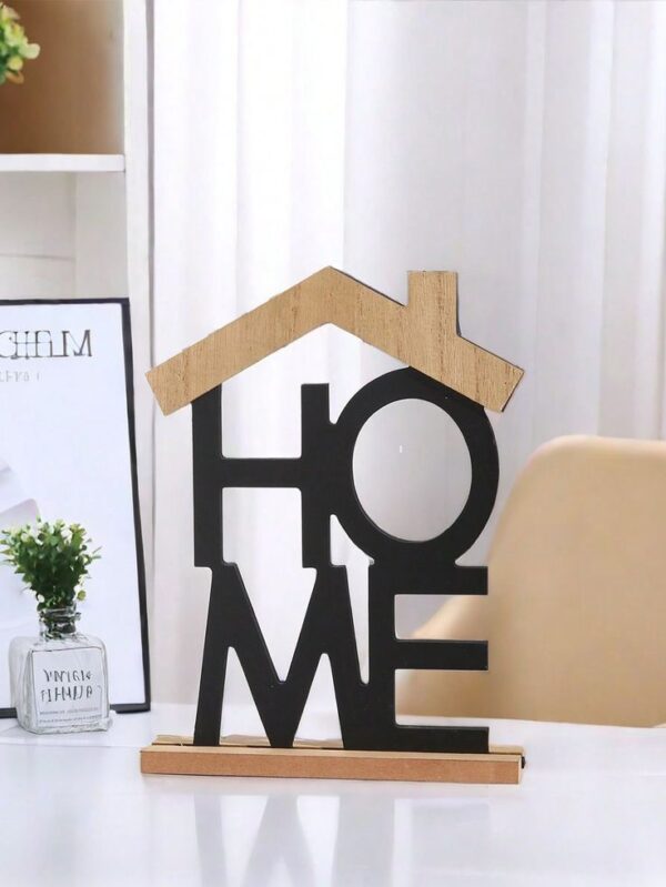 Resin letters wooden decor