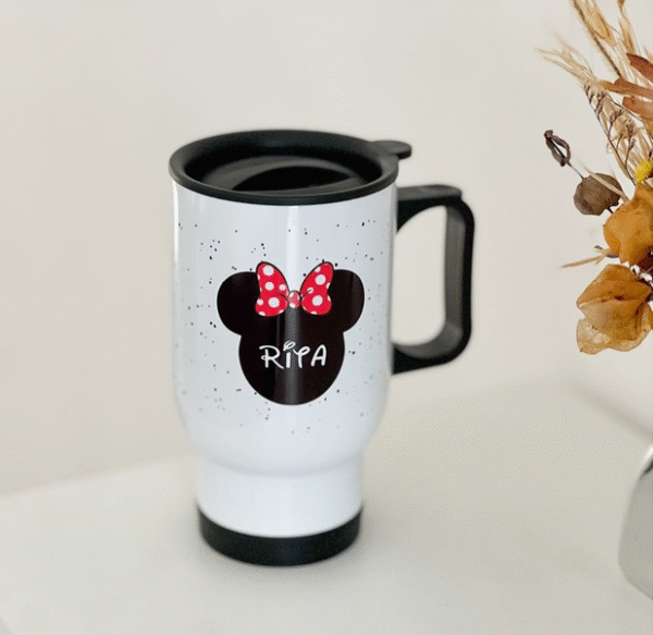 Hot water portable mug - diff print