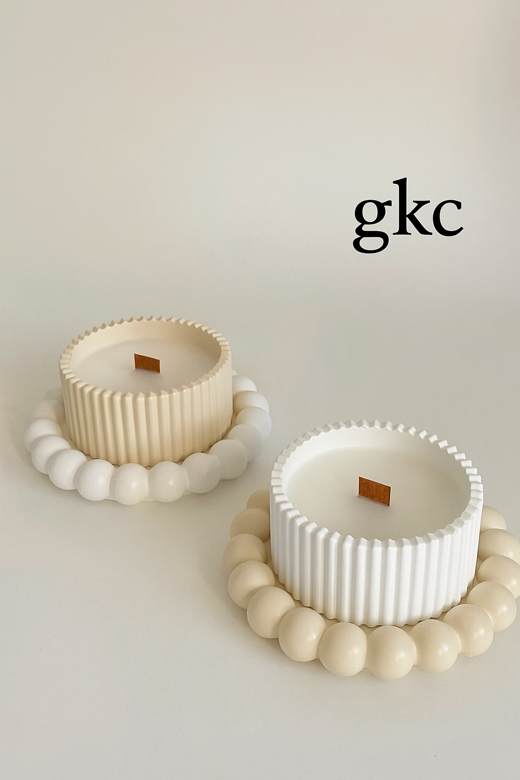 Offer!Rustic Bubble dish +1pc scentless aromatherapy candle